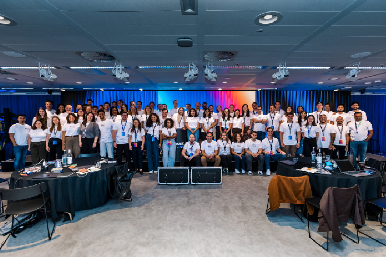 One becomes a hundred: the Second cohort of Multipliers, together in Amsterdam before heading home.